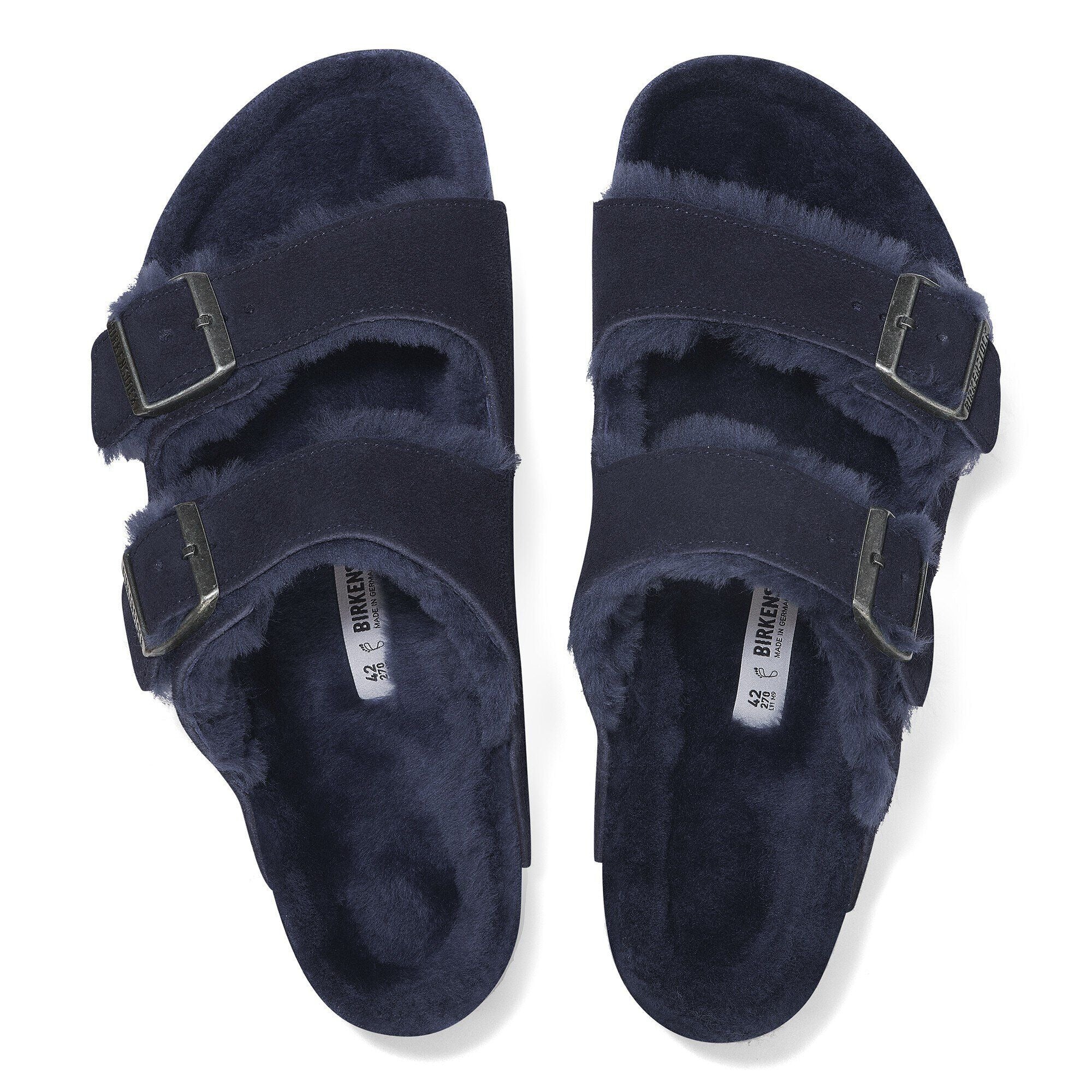 Arizona Shearling | Suede | Midnight Blue - Image 3