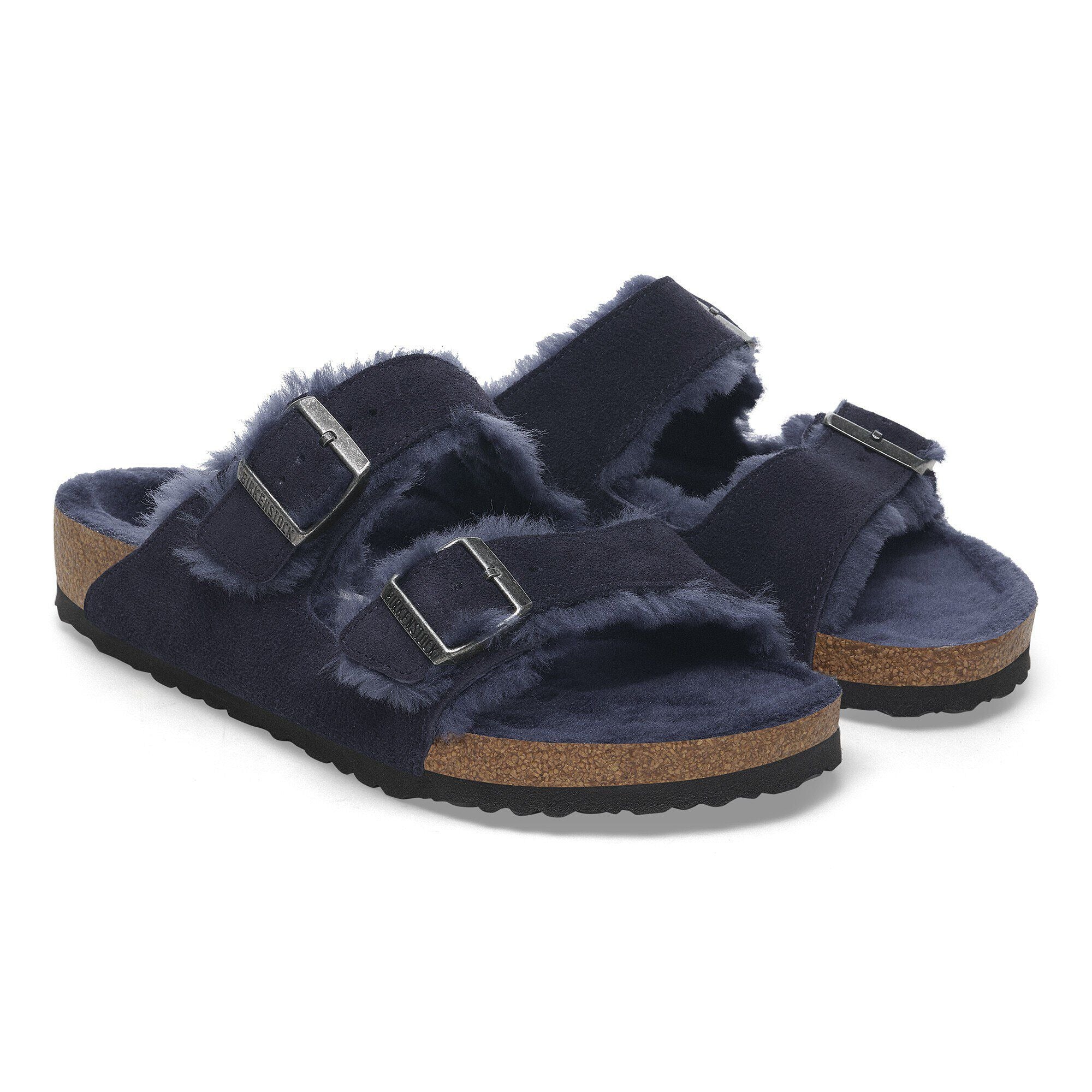 Arizona Shearling | Suede | Midnight Blue