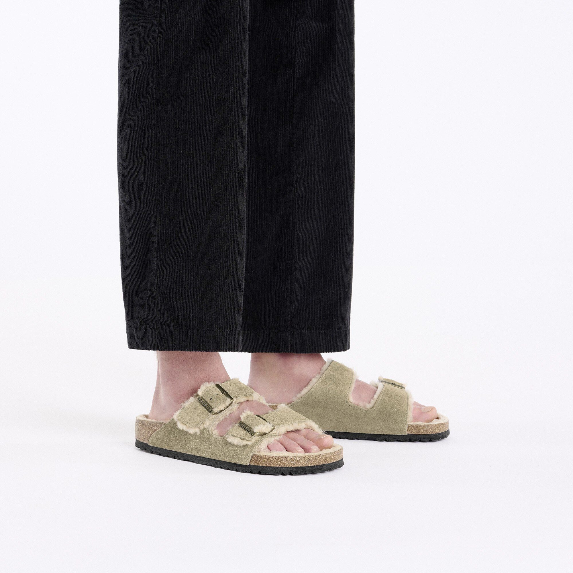 Arizona Shearling | Suede | Taupe - Image 3