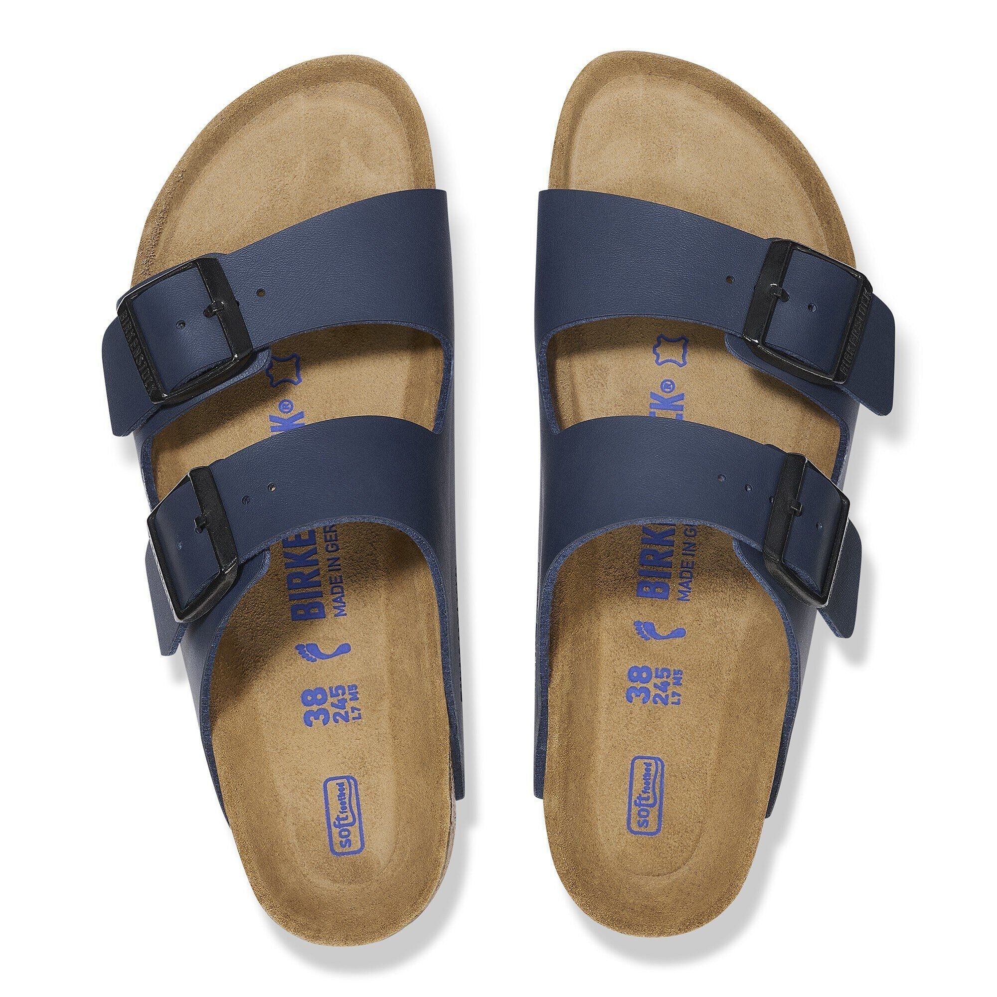Arizona | Soft Footbed | Birko-Flor | Blue - Image 2