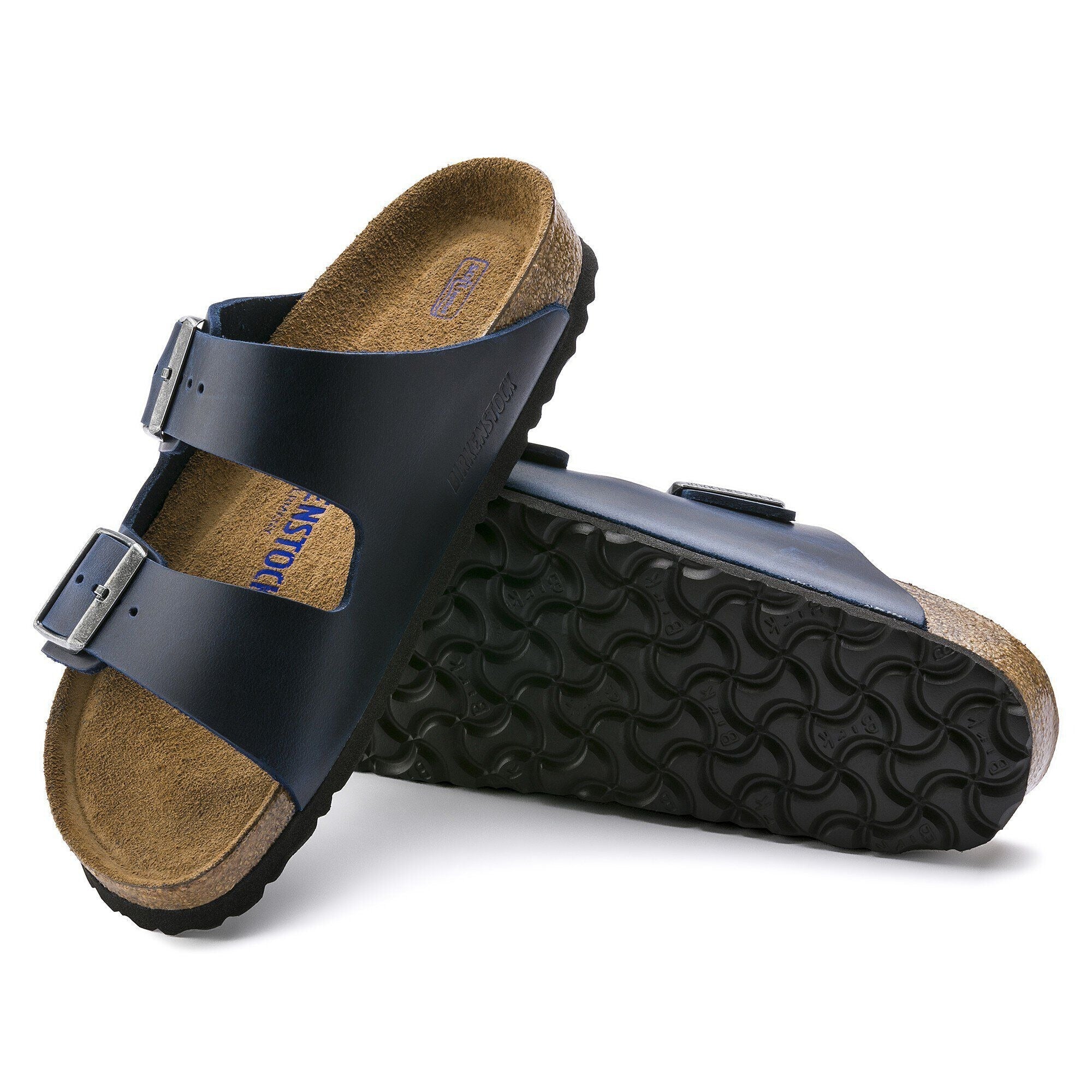 Arizona | Soft Footbed | Oiled Leather | Blue - Image 6