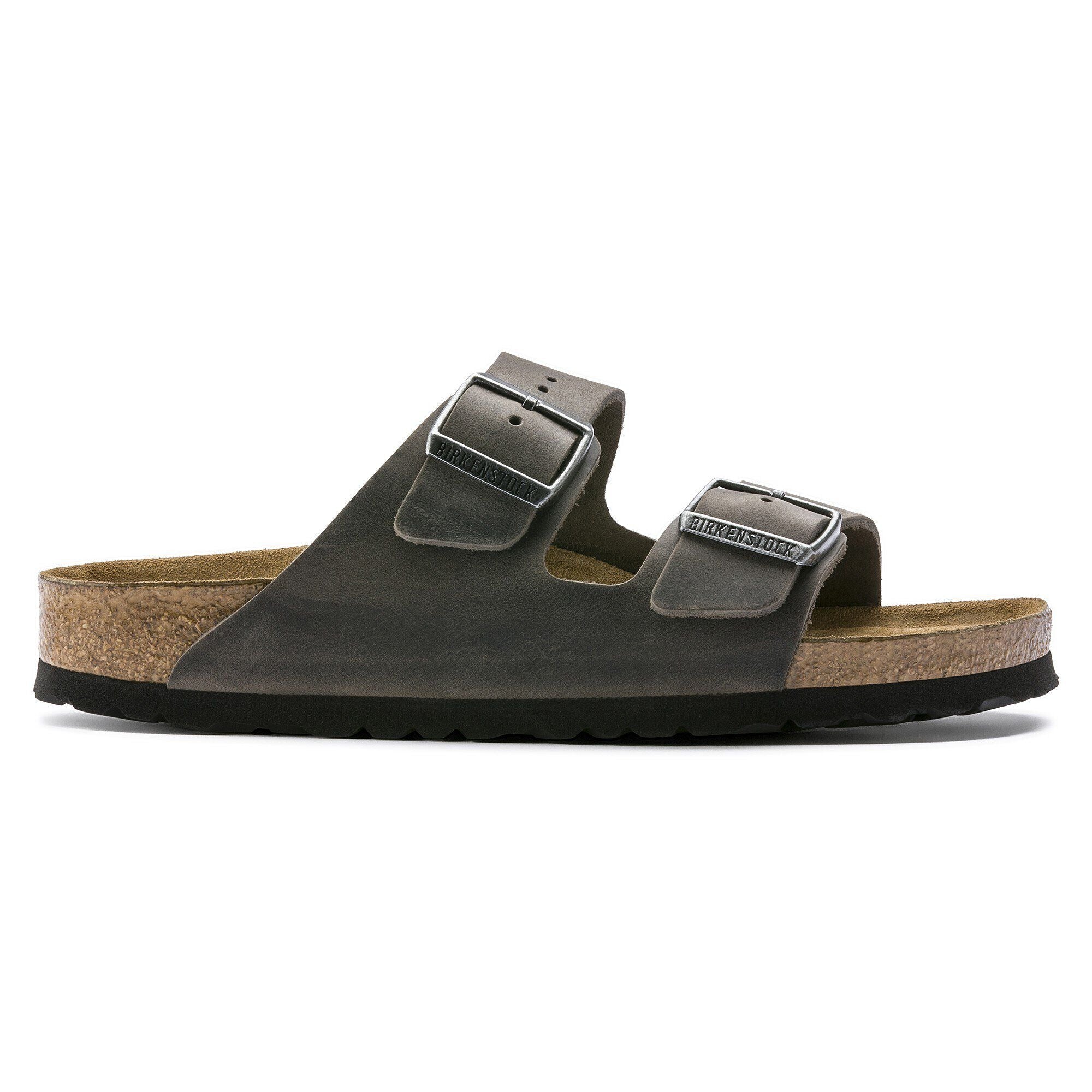 Arizona | Soft Footbed | Oiled Leather | Iron - Image 5