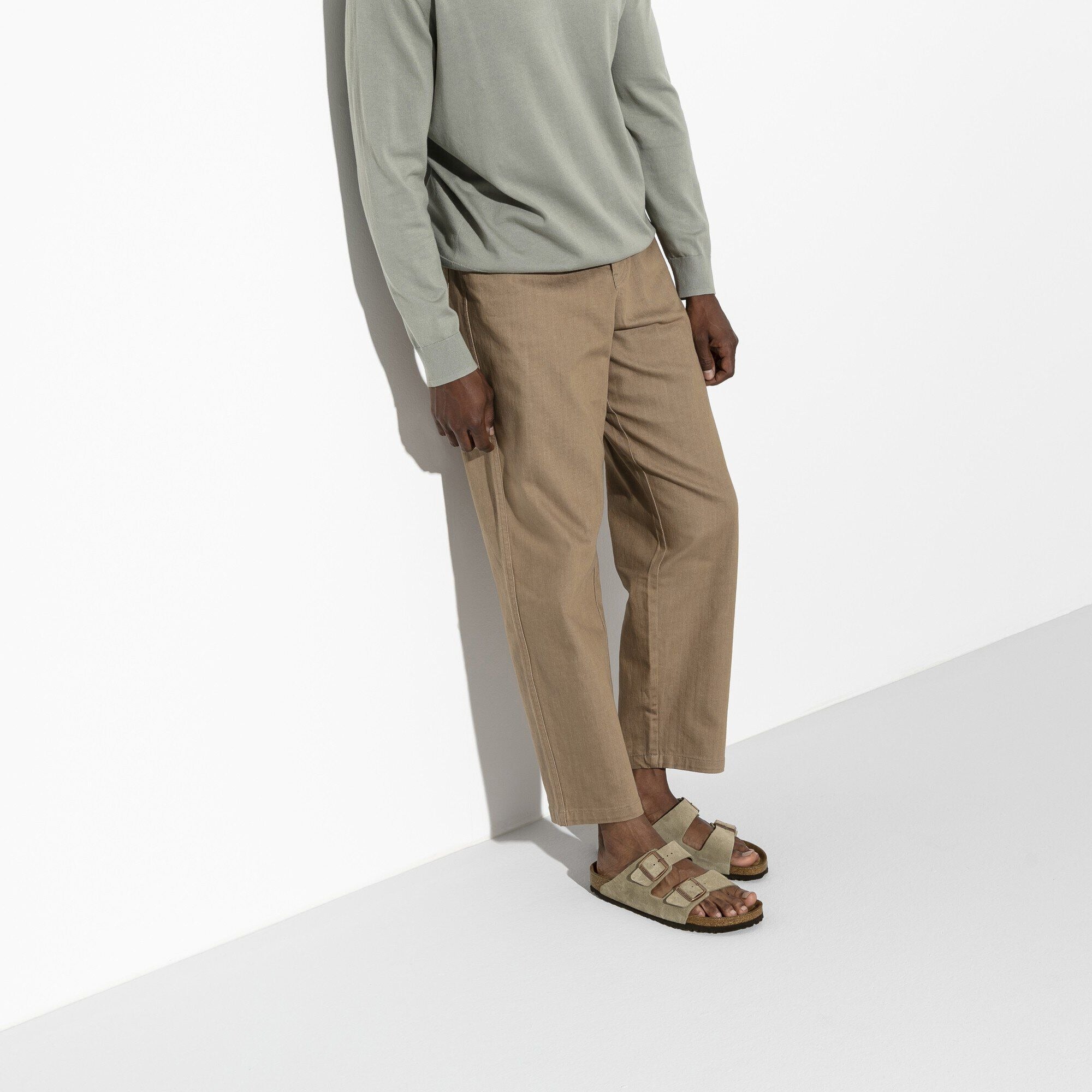 Arizona | Soft Footbed | Suede | Taupe - Image 3