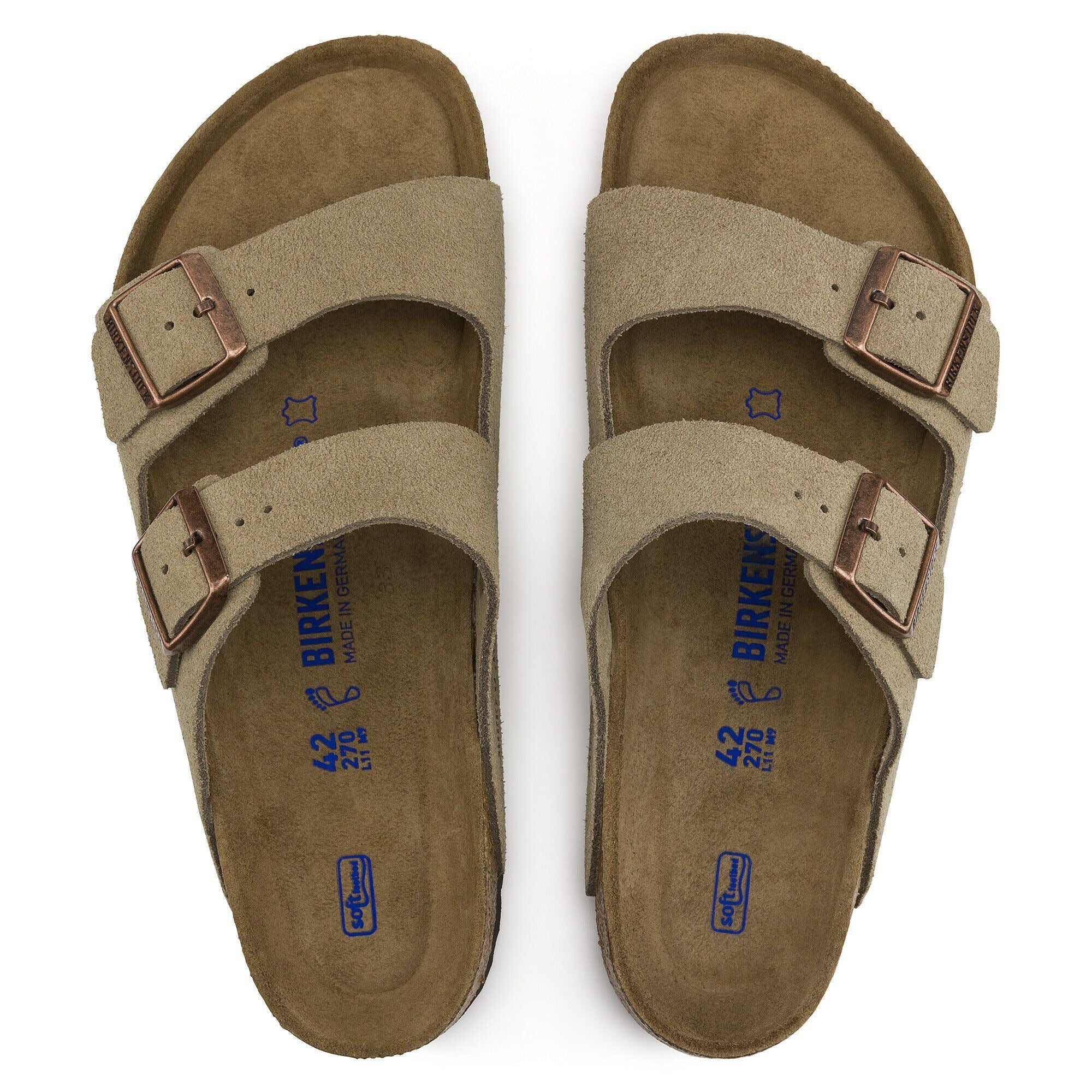 Arizona | Soft Footbed | Suede | Taupe - Image 4