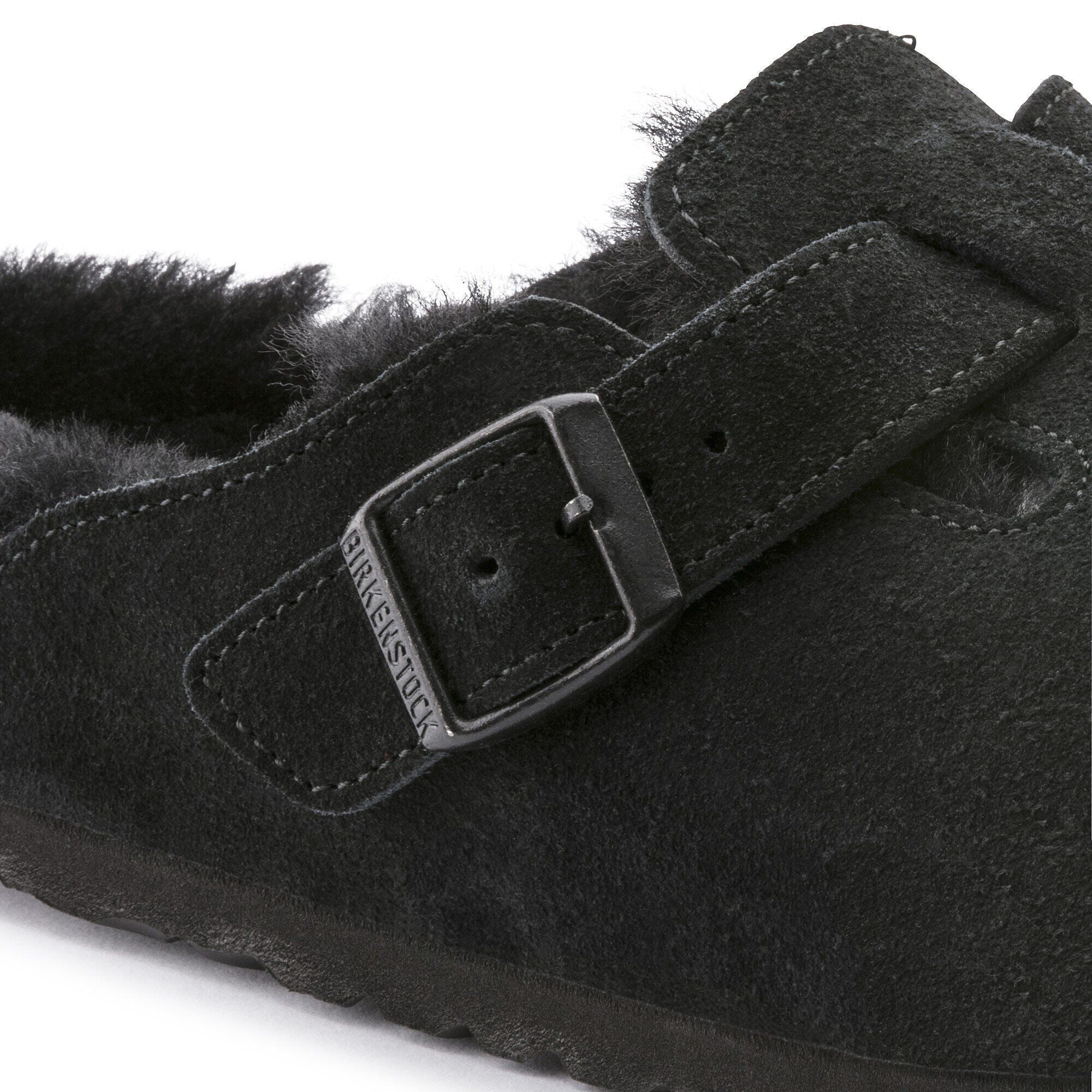 Boston Shearling | Suede | Black - Image 8