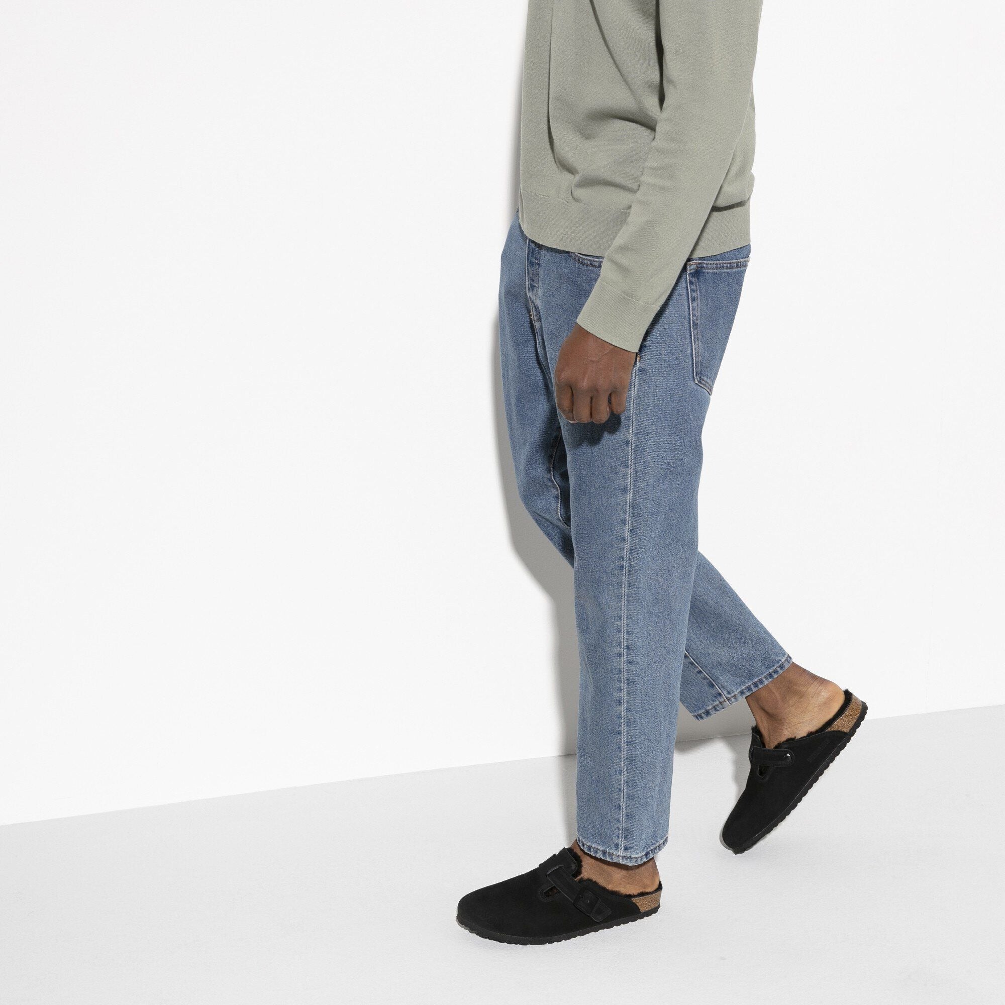 Boston Shearling | Suede | Black - Image 3