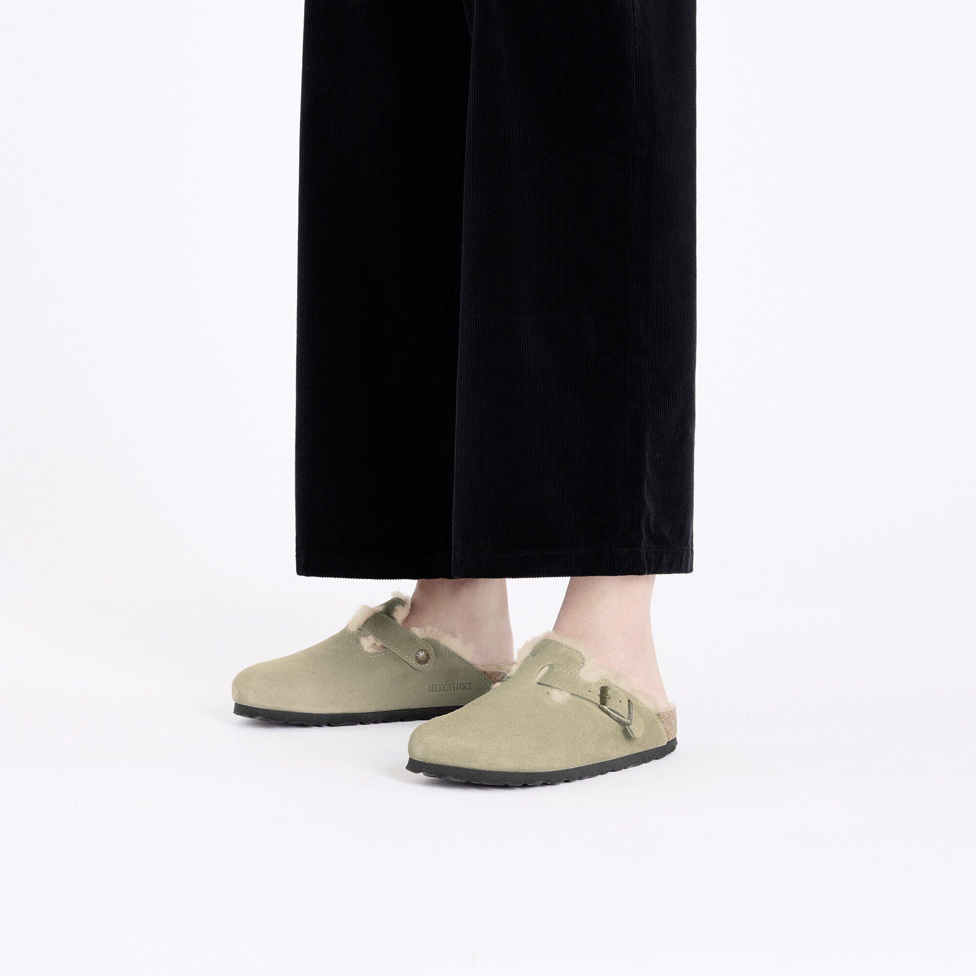 Boston Shearling | Suede | Taupe - Image 2