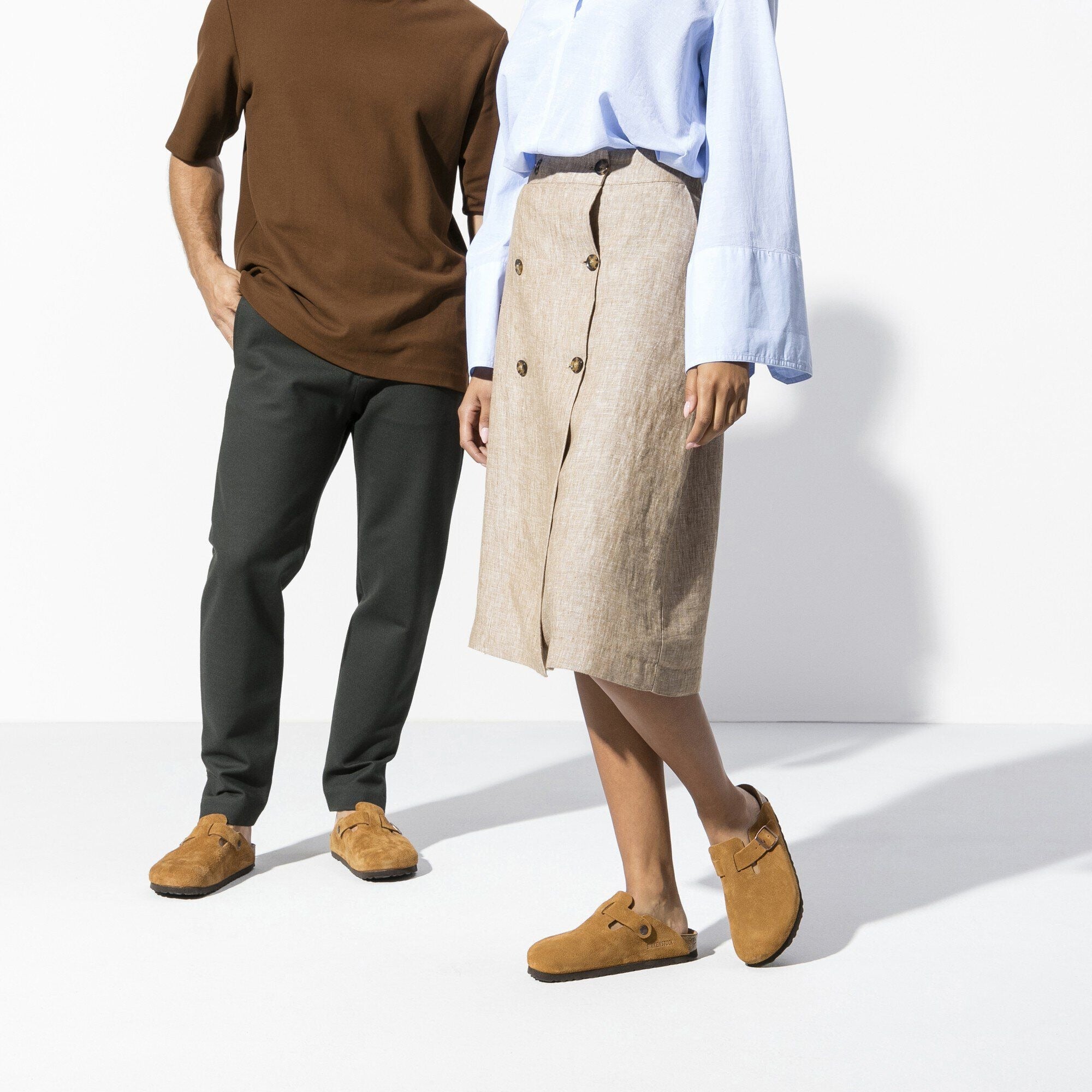 Boston | Soft Footbed | Suede | Mink - Image 4