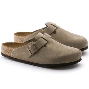 Boston | Soft Footbed | Suede | Taupe