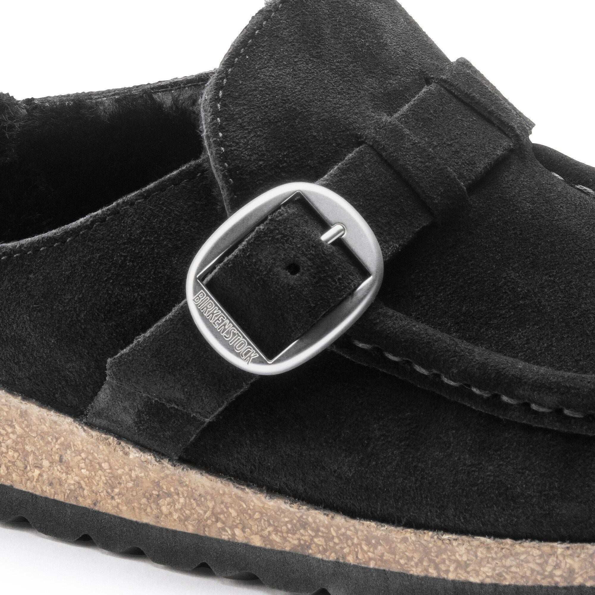 Buckley Shearling | Suede | Black - Image 7