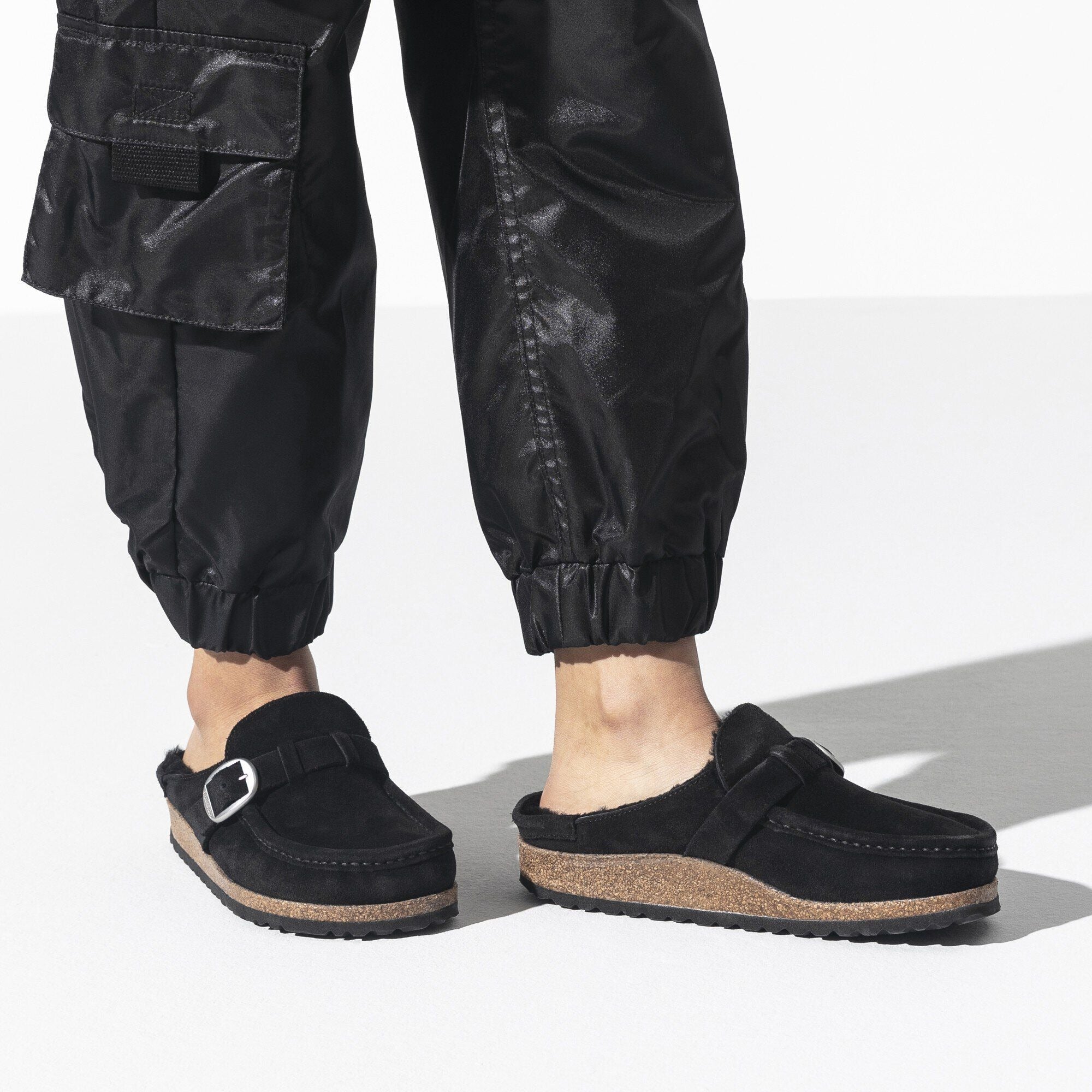 Buckley Shearling | Suede | Black - Image 2