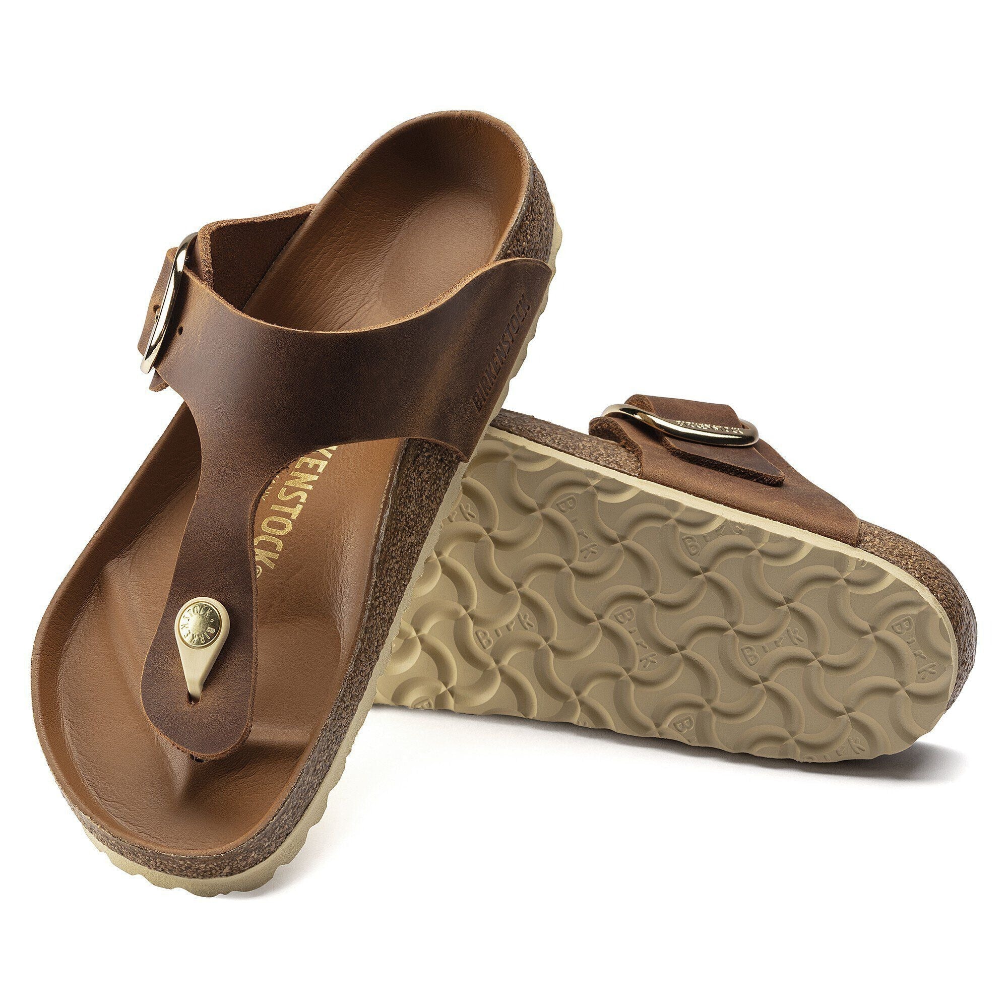 Gizeh Big Buckle | Oiled Leather | Cognac - Image 6