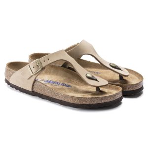 Gizeh | Soft Footbed | Nubuck | Sandcastle