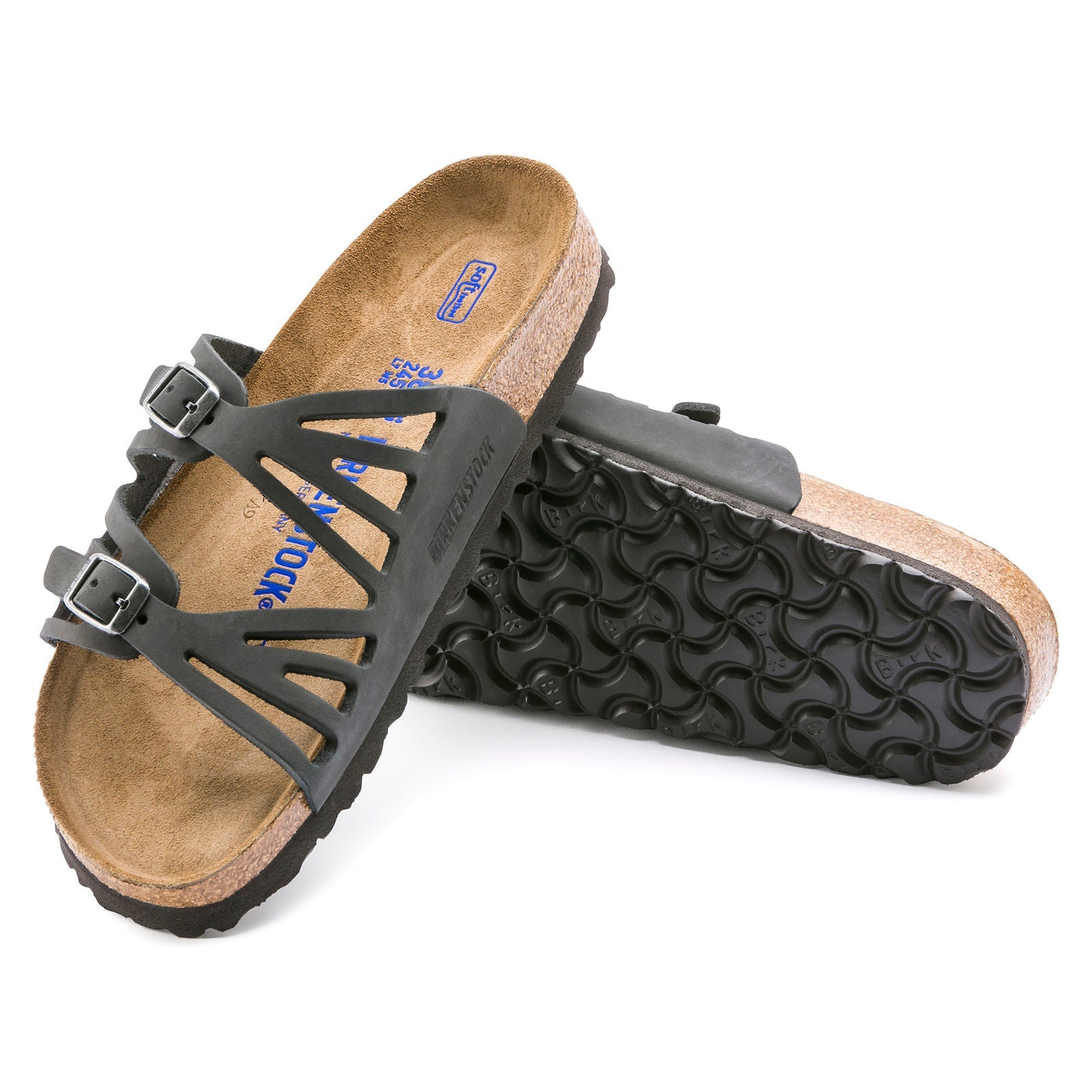 Granada | Soft Footbed | Oiled Leather | Black - Image 5
