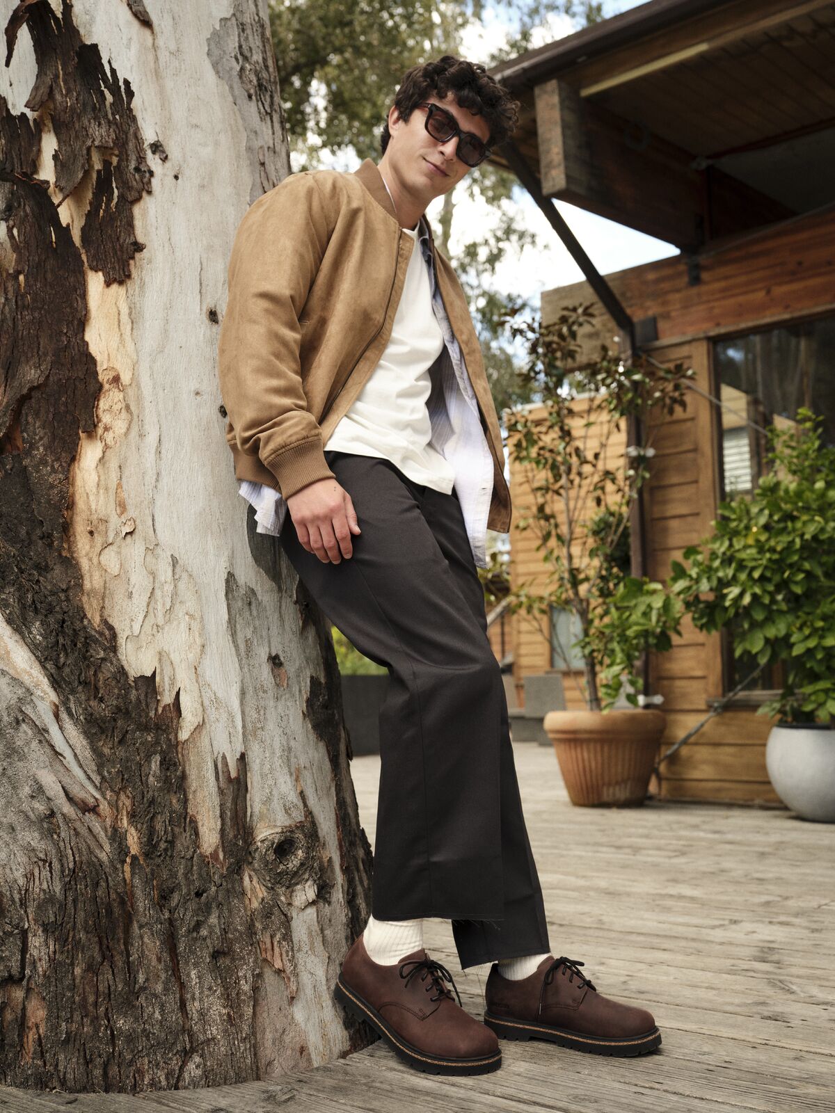 Highwood Lace Low | Men | Leather | Habana - Image 2