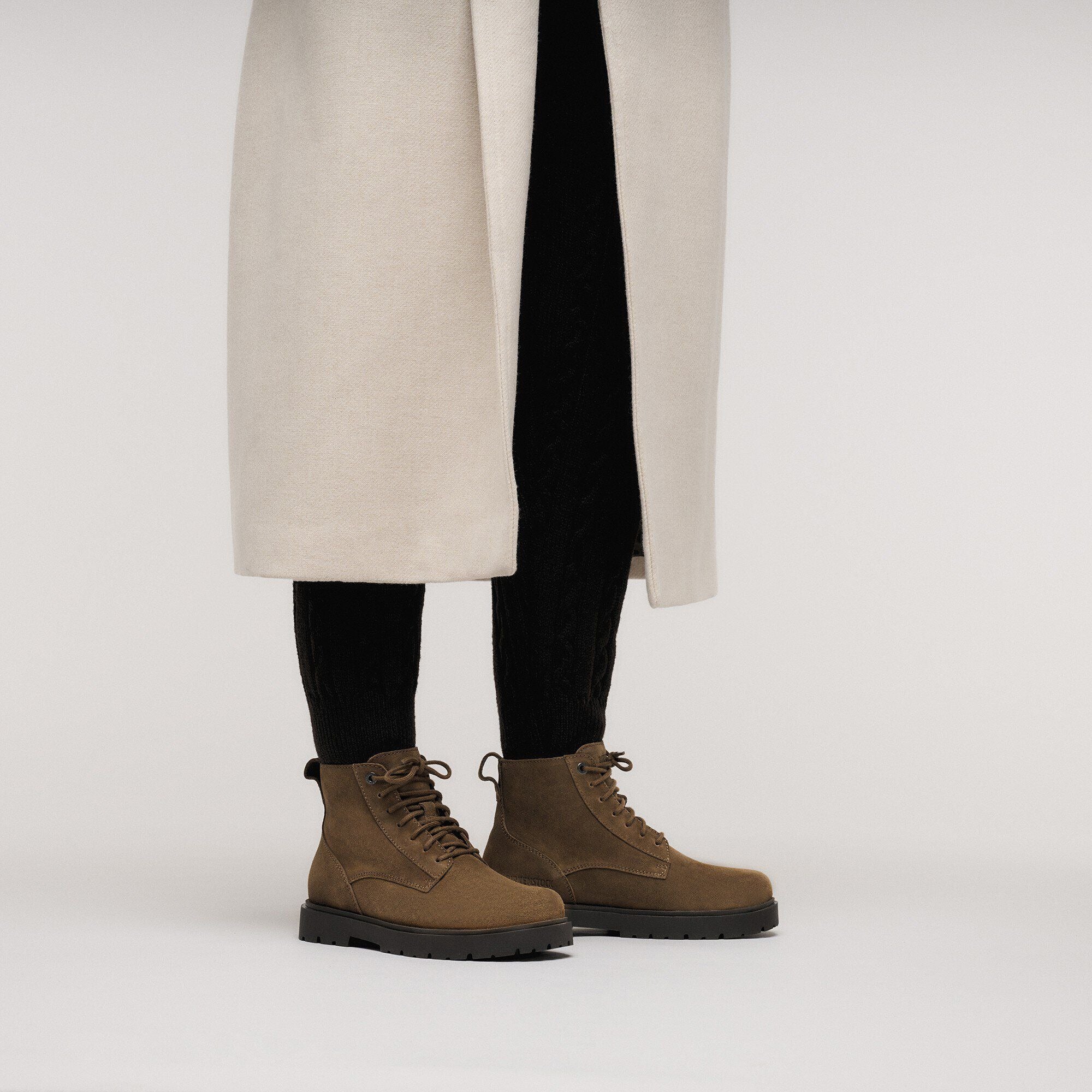 Highwood Lace Mid | Women | Suede | Dark Tea - Image 3