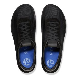 Honnef City | Suede/Textile | Black/Black