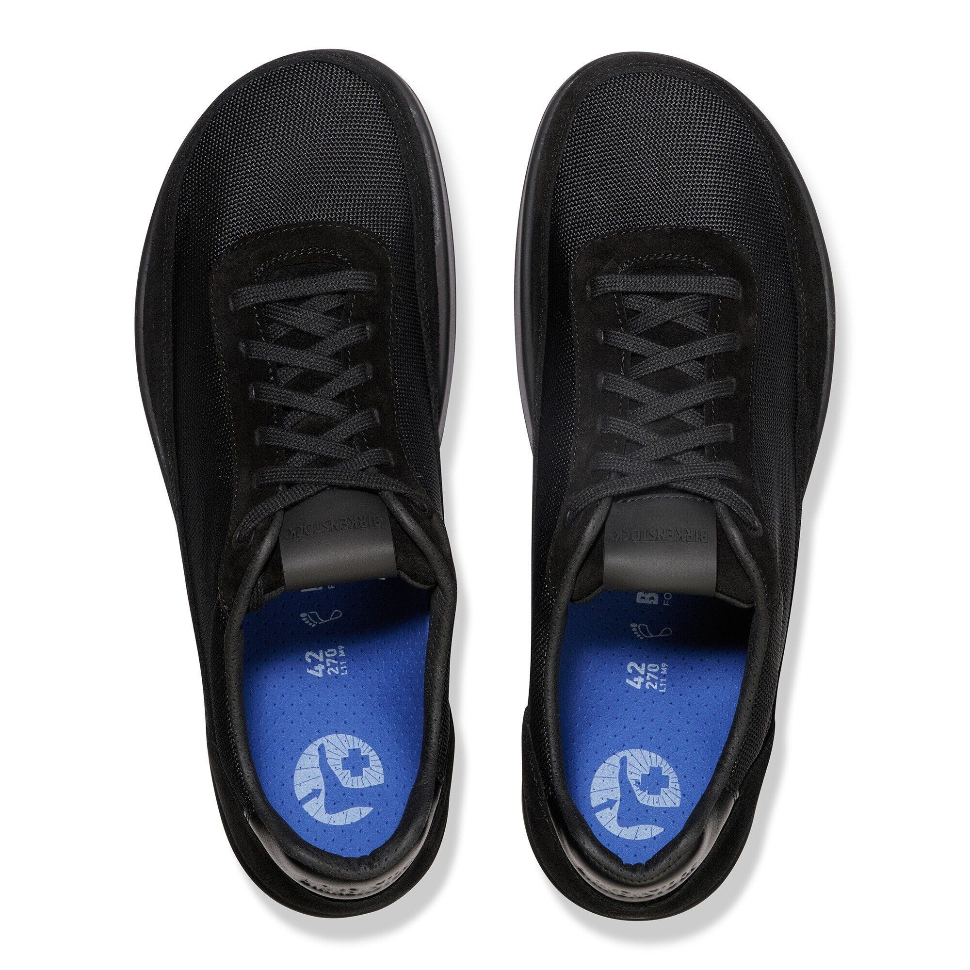 Honnef City | Suede/Textile | Black/Black