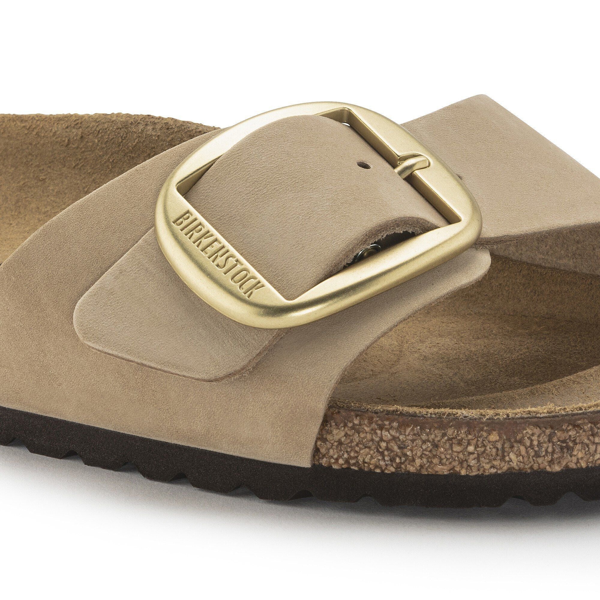 Madrid Big Buckle | Nubuck | Sandcastle - Image 7