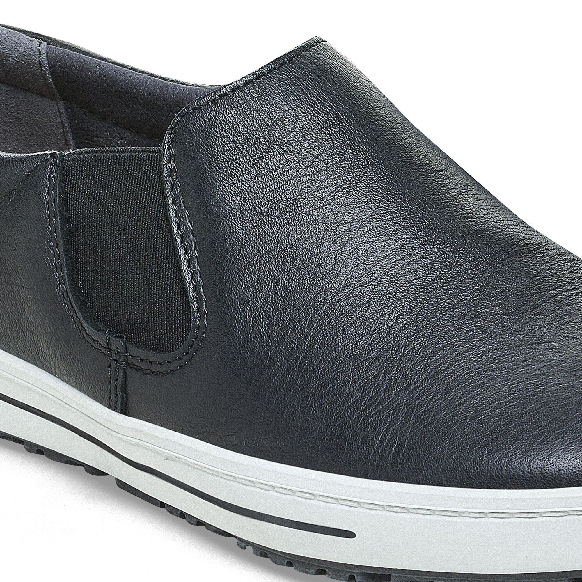 QO 400 Slip On | Leather | Black - Image 7