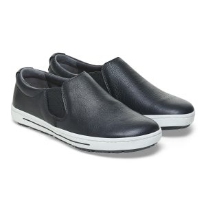 QO 400 Slip On | Leather | Black