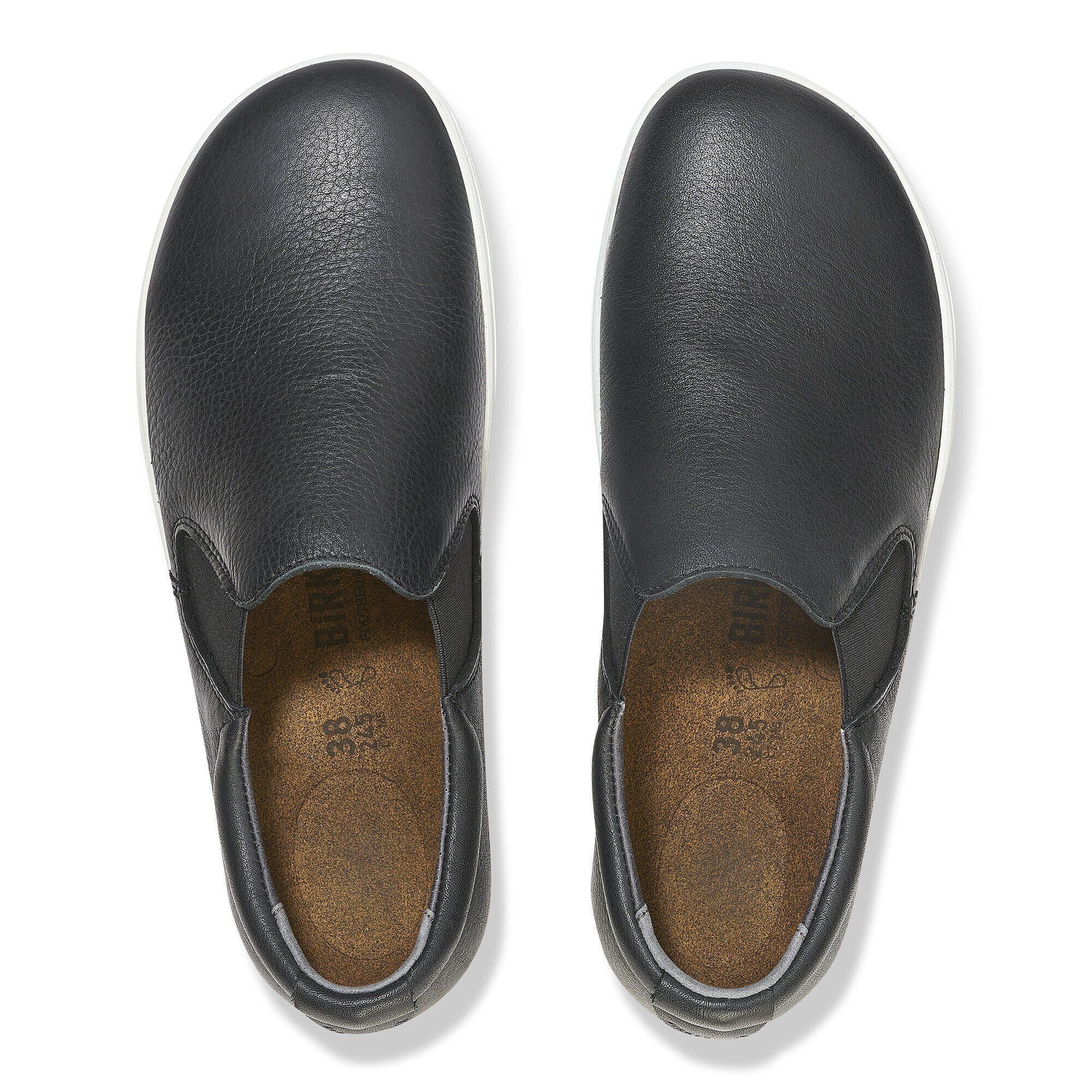 QO 400 Slip On | Leather | Black - Image 4