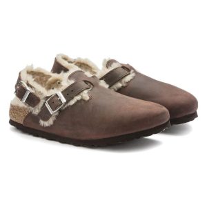 Tokio Shearling | Oiled Leather | Habana Brown