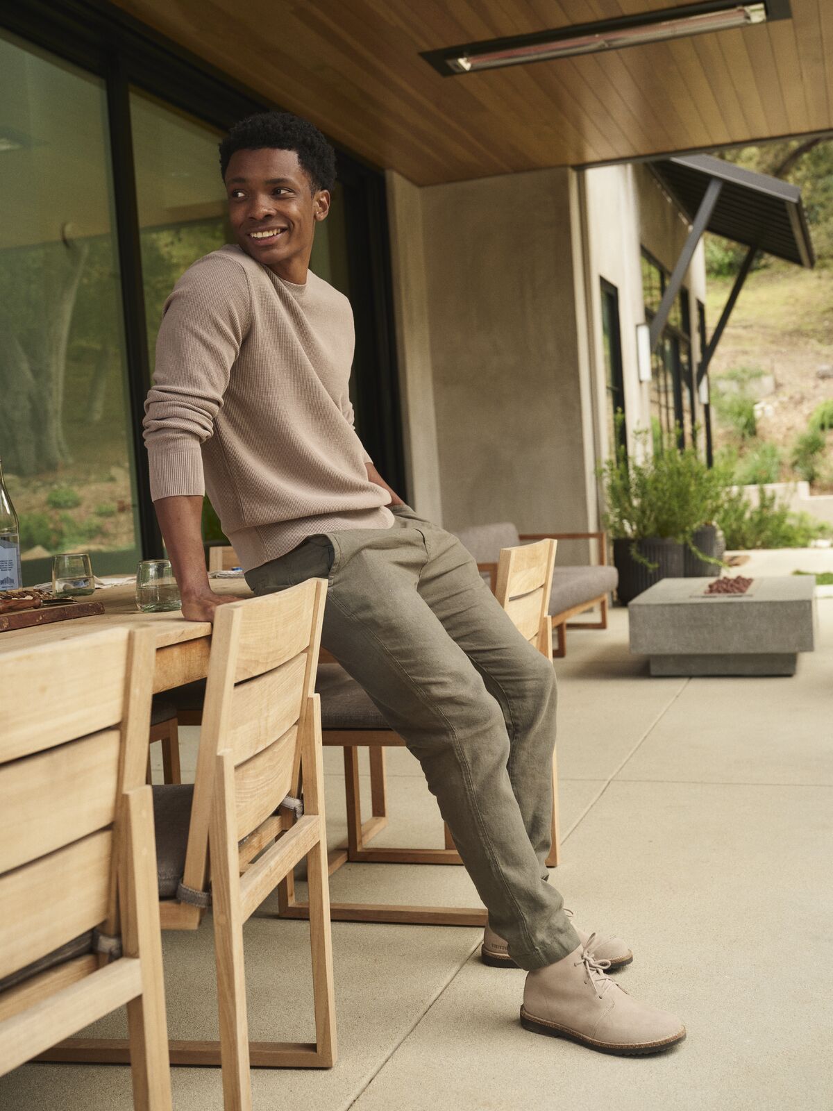 Uppsala Mid | Suede | Taupe - Image 3