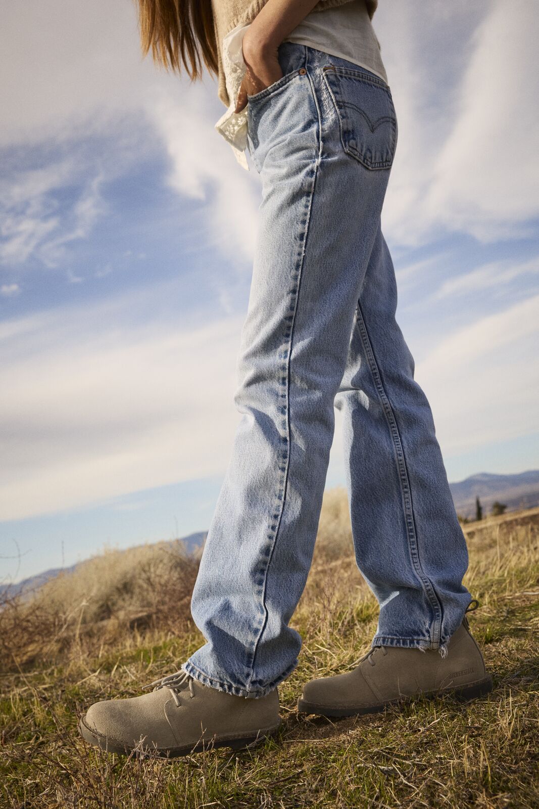 Uppsala Mid | Suede | Taupe - Image 2