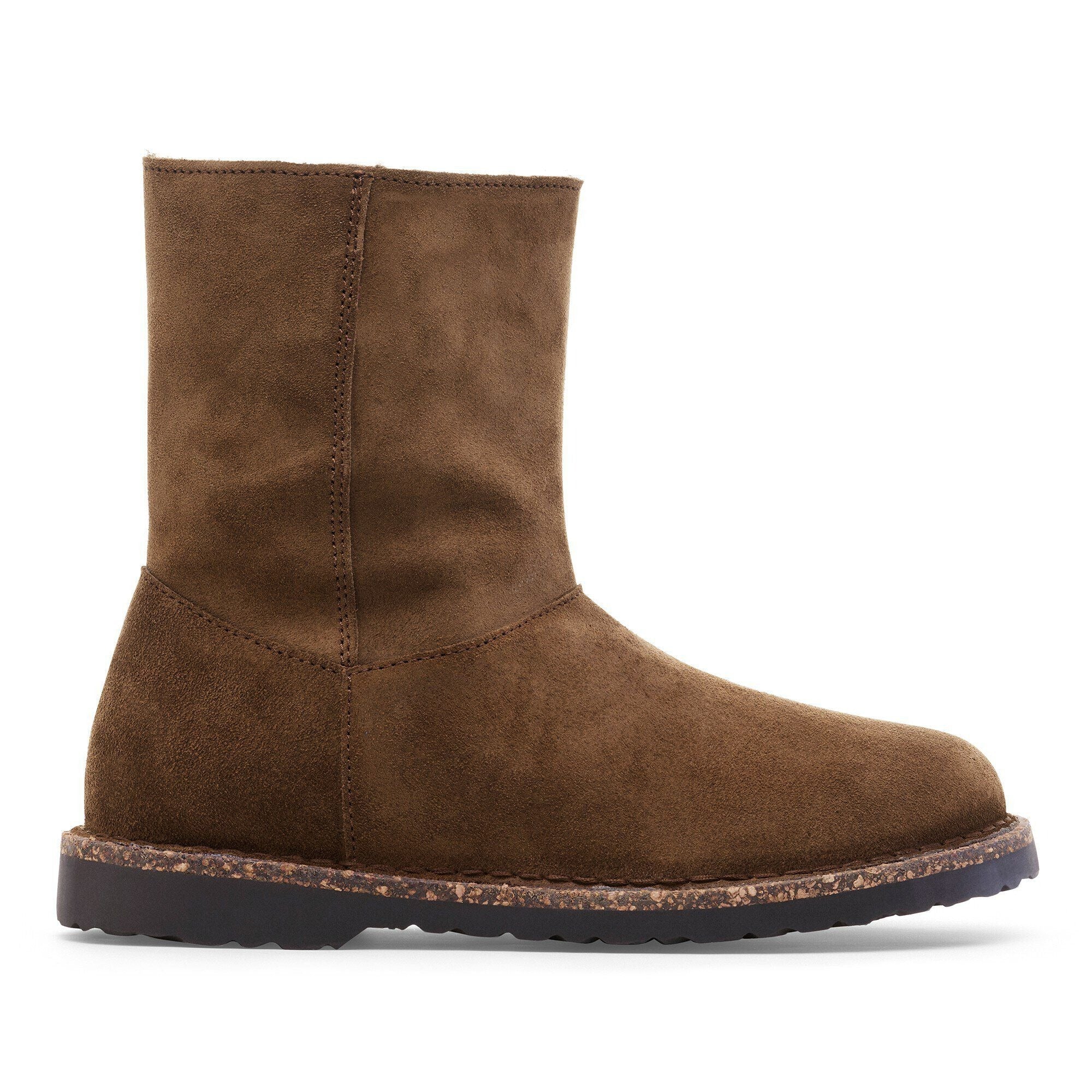 Uppsala Zip Shearling | Suede/Shearling | Dark Tea - Image 5
