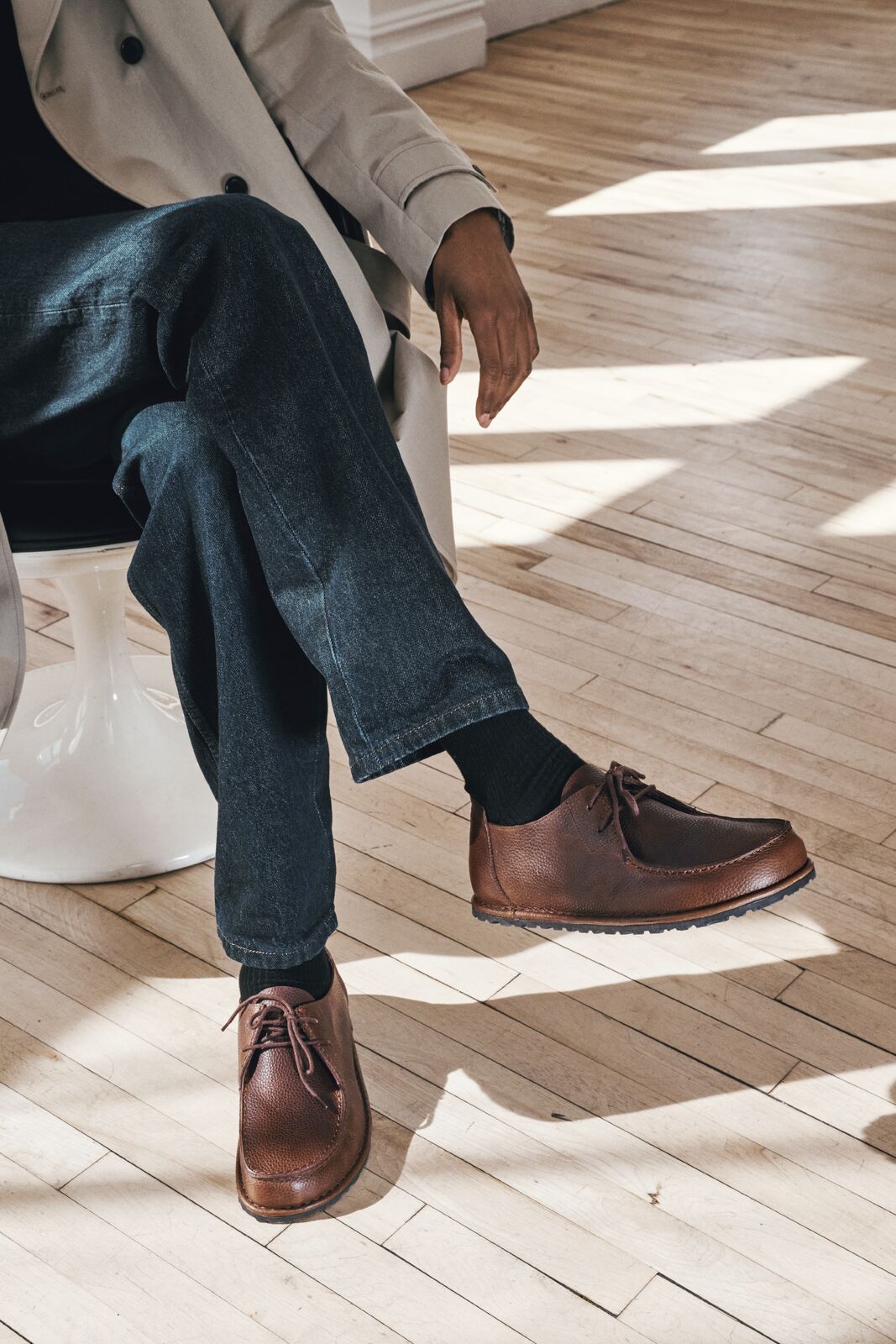 Utti Lace | Leather | Roast - Image 2