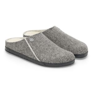 Zermatt Shearling | Wool/Felt | Herringbone Gray