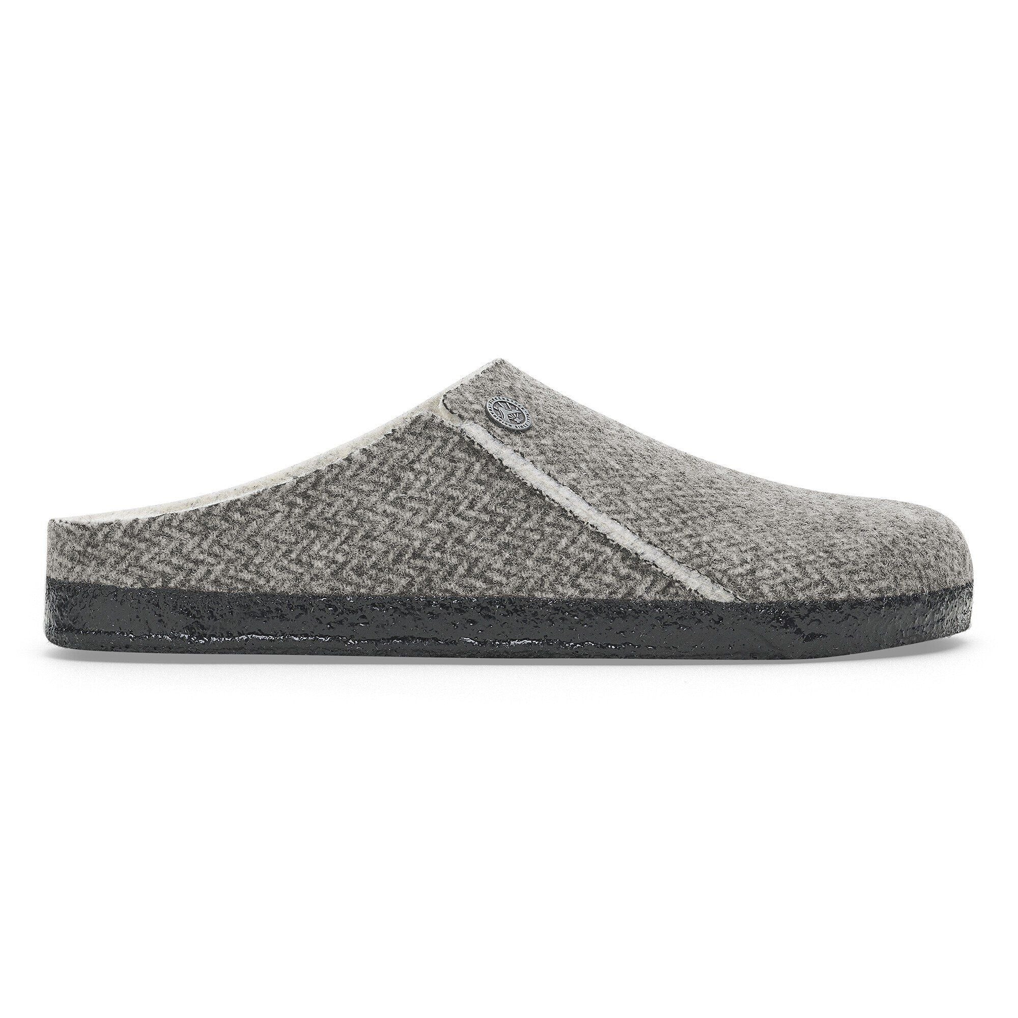 Zermatt Shearling | Wool/Felt | Herringbone Gray - Image 4