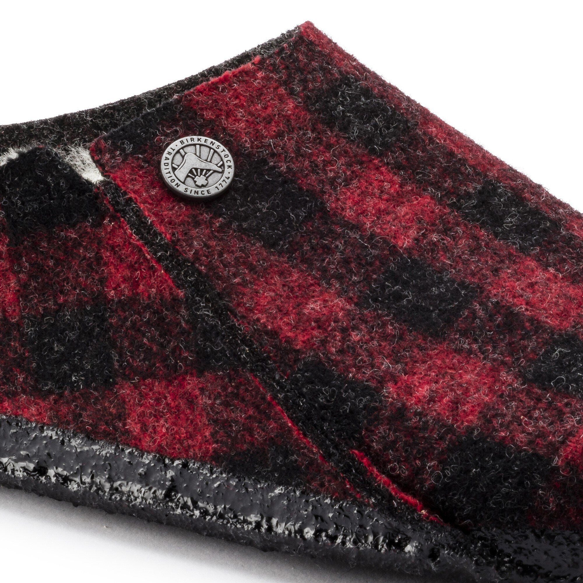 Zermatt Shearling | Wool/Felt | Plaid Red - Image 7